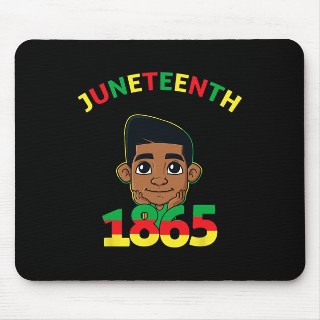 Alfombrilla De Ratón 18 de junio de 1865 Guay Brown Skin King B (Frente)