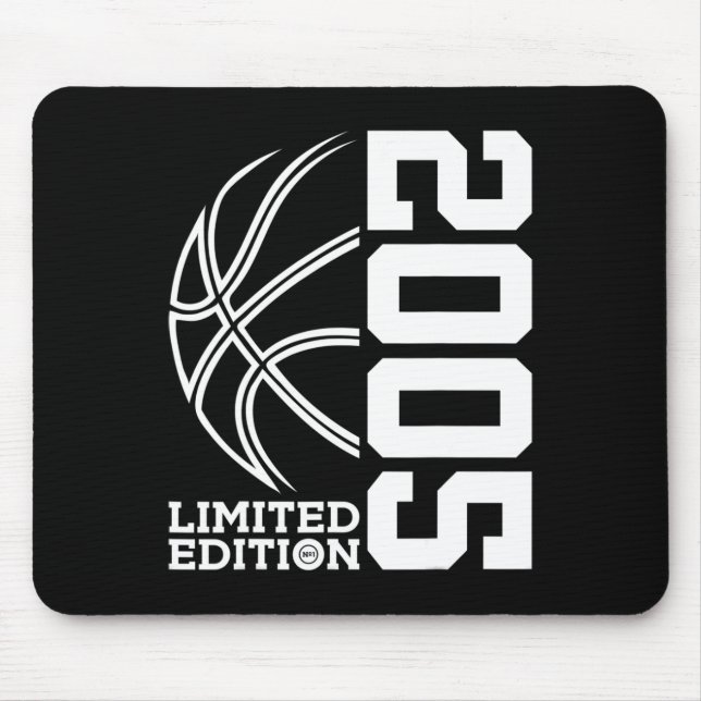 Alfombrilla De Ratón 18th Birthday Basketball Limited Edition 2005 (Frente)