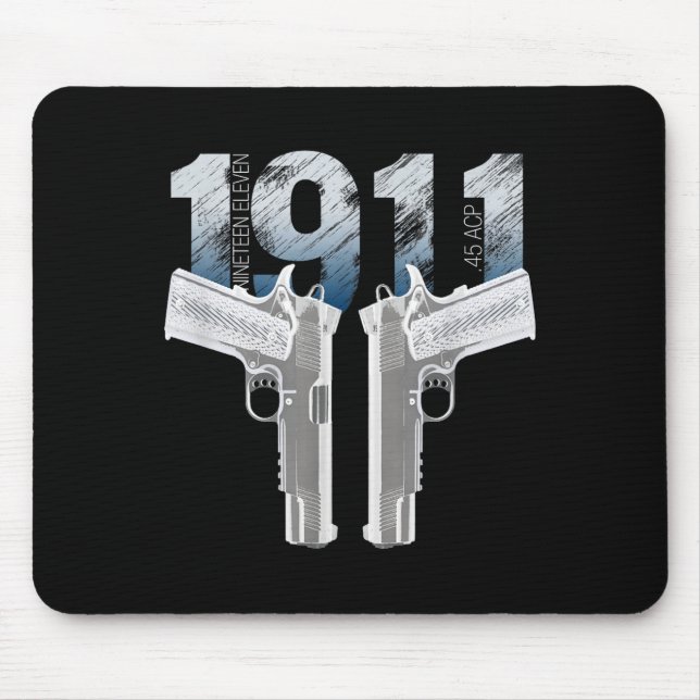 Alfombrilla De Ratón 1911 Handgun Pro Gun 2nd Amendment Gift  (Frente)