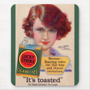 Alfombrilla De Ratón 1929 Lucky Strikes ad with Billie Burke