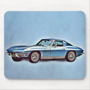 Alfombrilla De Ratón 1963 Corvette de Chevrolet Sting Ray Coupe