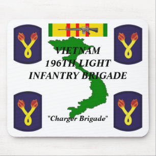 Alfombrilla De Ratón 196° Light Inf Vietnam Mousepad 1/w