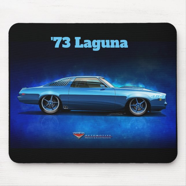 Alfombrilla De Ratón 1973 personalizado de Chevelle Laguna - cojín de (Frente)