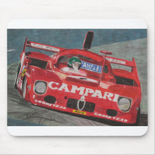 Alfombrilla De Ratón 1975 Alfa Romeo T33:TT:12