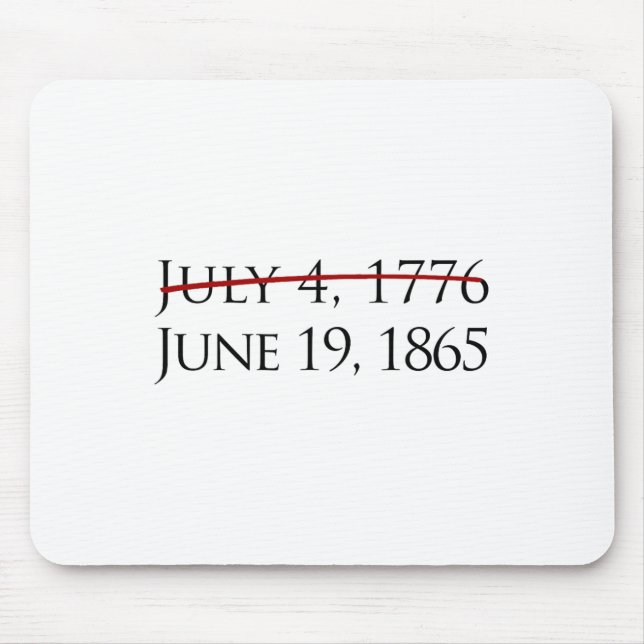 Alfombrilla De Ratón 19 de junio Día de la Libertad (Frente)