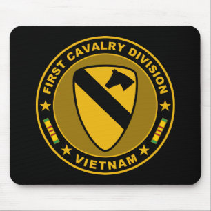 Alfombrilla De Ratón 1.ª División de Caballería Vietnam