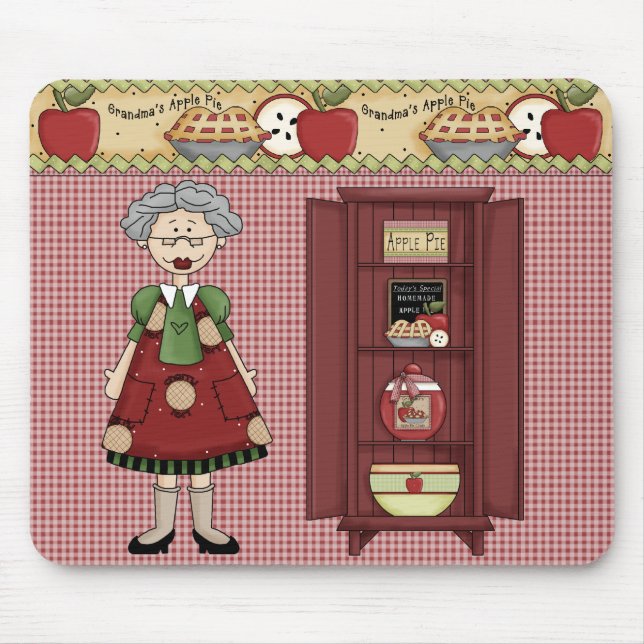 Alfombrilla De Ratón 1.ᵉʳ Apple Pie Mousepad (Frente)
