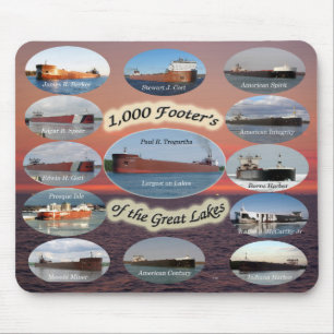 Alfombrilla De Ratón 1.000 pies de página en el mousepad de Great Lake