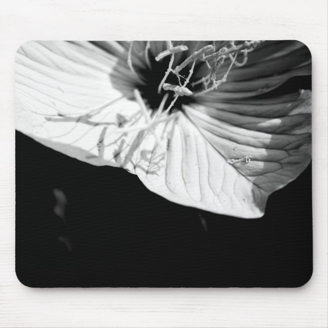 Alfombrilla De Ratón 1/2 Conversación Fotografía floral Mousepad (Frente)