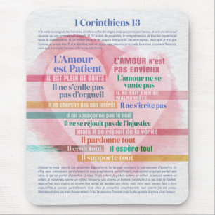 Alfombrilla De Ratón 1 Corinthiens 13, Hymne à l'Amour