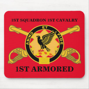 Alfombrilla De Ratón 1r 1ra CABALLERÍA 1r MOUSEPAD ACORAZADO de la