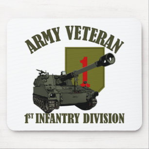 Alfombrilla De Ratón 1r Veterano de la identificación - obús M109
