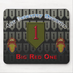 Alfombrilla De Ratón 1st Infantry Division “Big Red One”