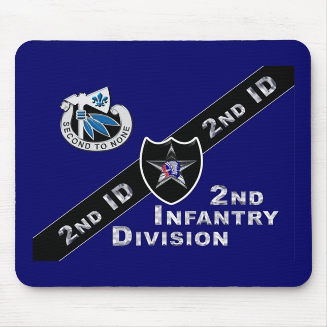 Alfombrilla De Ratón 2ª División de Infantería (Frente)