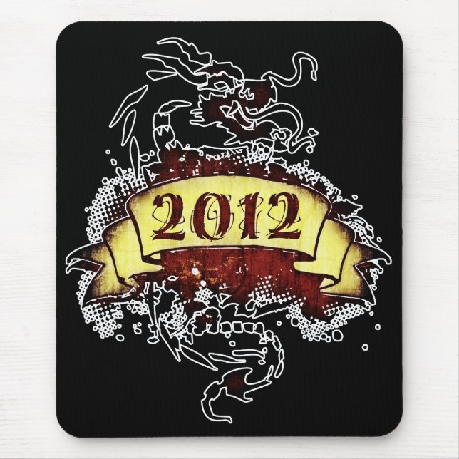 Alfombrilla De Ratón 2012 - Año del Mousepad del Dragón (Frente)
