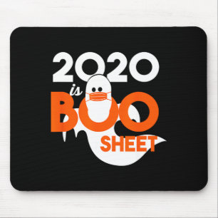 Alfombrilla De Ratón 2020 es hoja de fantasma de Halloween 