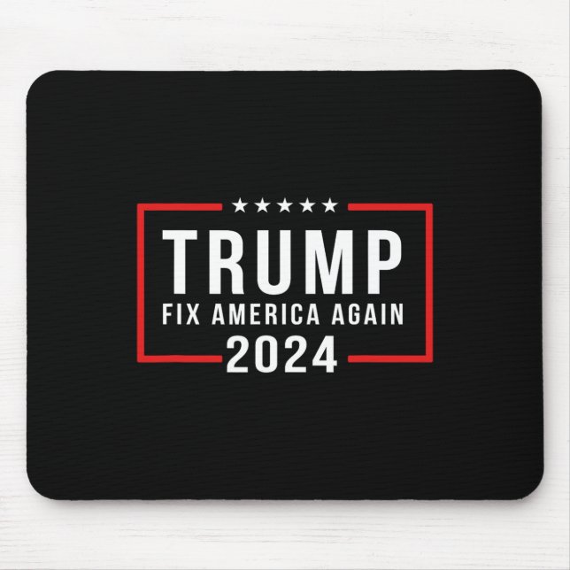 Alfombrilla De Ratón 2024 Arreglar nuevamente a Estados Unidos Donald T (Frente)