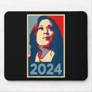 Alfombrilla De Ratón 2024 Esperanza Kamala Harris Puerto de Mujeres 47 