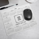 ALFOMBRILLA DE RATÓN 2025 CALENDAR CORPORATE BUSINESS LOGO WHITE<br><div class="desc">Diseñe su propio mouse de calendario personalizado 2025 con el logotipo de su empresa. Es un regalo promocional o un regalo corporativo perfecto para clientes, vendedores, empleados y otras personas valiosas. El calendario se muestra con elegancia con un sofisticado tipo de letra serif, lo que garantiza claridad y profesionalismo, mientras...</div>
