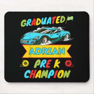 Alfombrilla De Ratón 2026 Coche Adrian Personalizado Último Día De Pre 