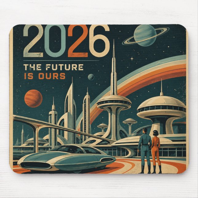 Alfombrilla De Ratón 2026 El Futuro es Nuestro (Frente)