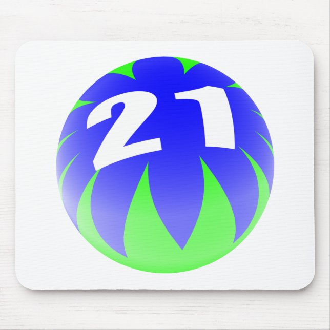 Alfombrilla De Ratón 21ro Cumpleaños (Frente)
