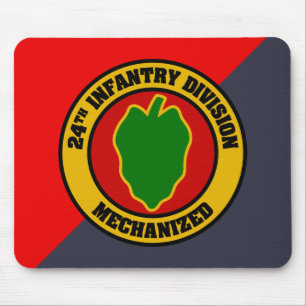 Alfombrilla De Ratón 24.ª División de Infantería Mousepad