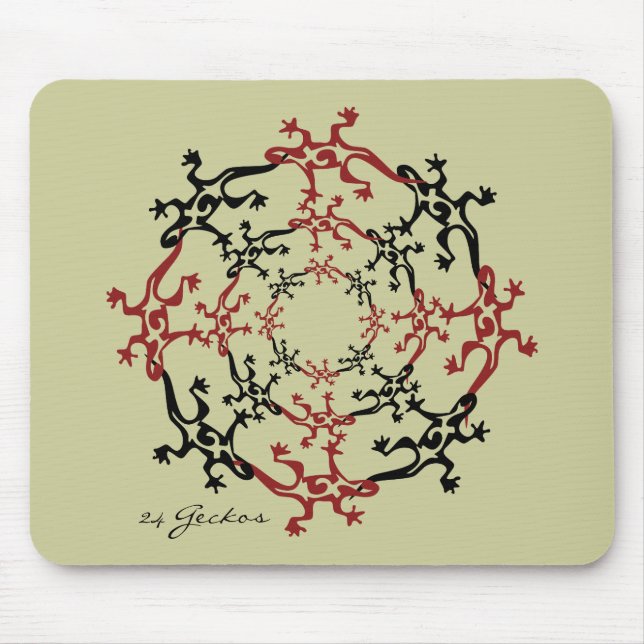 Alfombrilla De Ratón 24 Geckos (Frente)