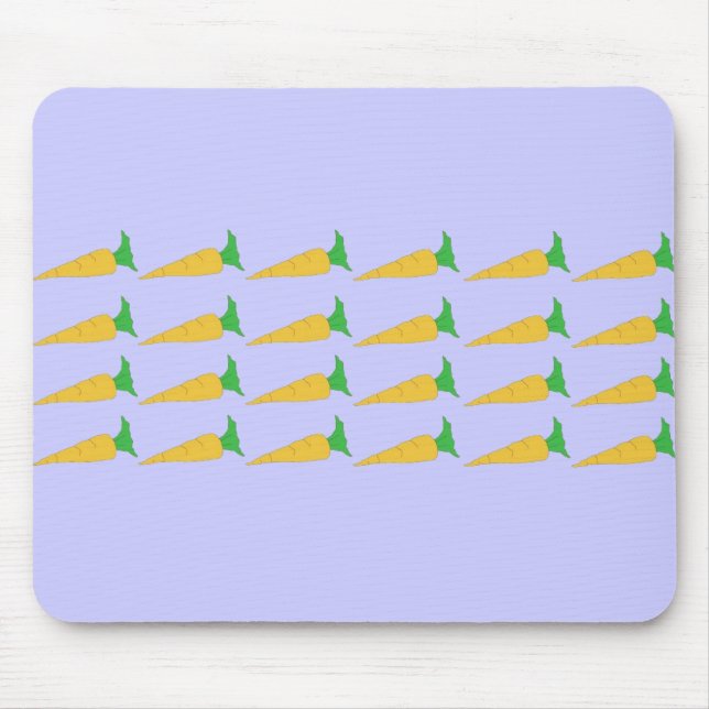 Alfombrilla De Ratón 24 Zanahorias, mousepad de oro (Frente)
