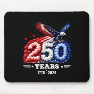 Alfombrilla De Ratón 250º Aniversario Usa Patriótico 250 Años