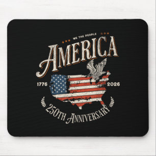 Alfombrilla De Ratón 250.º Aniversario Usa Patriótico 4 De Julio