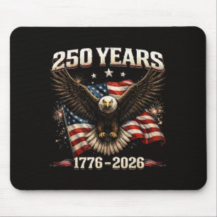 Alfombrilla De Ratón 250 Aniversario USA Águila Patriótica 250º Día de