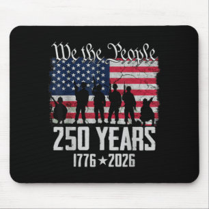Alfombrilla De Ratón 250 Aniversario USA Patriótico 250 Años 4 de Julio