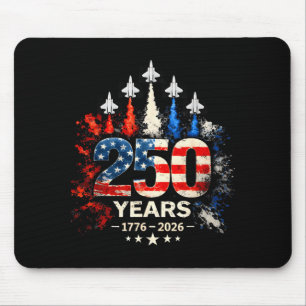 Alfombrilla De Ratón 250 aniversario usa patriótico 250 años americano