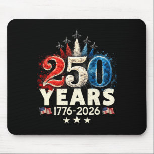Alfombrilla De Ratón 250 años 1776 2026 250 aniversario Vintage 4 de ju