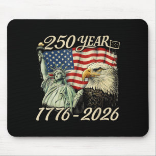 Alfombrilla De Ratón 250 años 1776 2026 Cumpleaños 250 4 de julio