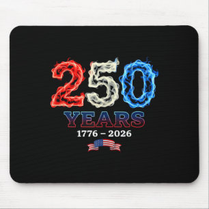 Alfombrilla De Ratón 250 años americano 1776 2026 250º Usa Patriótico 4