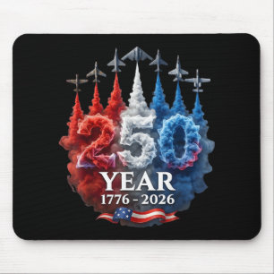 Alfombrilla De Ratón 250 años americano 250º EE. UU. patriota 4 de juli