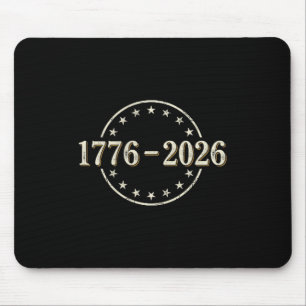 Alfombrilla De Ratón 250 años bandera americana - frente y dorso 250 añ
