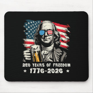 Alfombrilla De Ratón 250 años de libertad Ben Franklin 250 aniversario 
