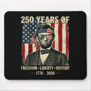 Alfombrilla De Ratón 250 Años De Libertad Historia Abraham Linco