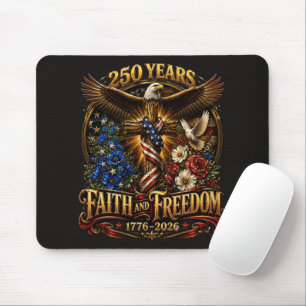 Alfombrilla De Ratón 250 Años Fe Y Libertad América