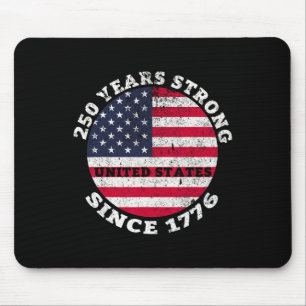 Alfombrilla De Ratón 250 Cumpleaños 1776 2026 Usa 250 Aniversario 4º O