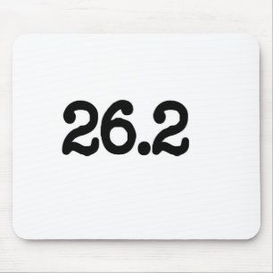 Alfombrilla De Ratón 26,2 Definición del maratón