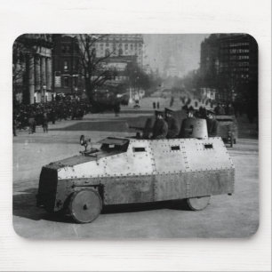 Alfombrilla De Ratón 27 de marzo de 1917:  La escuadrilla del vehículo