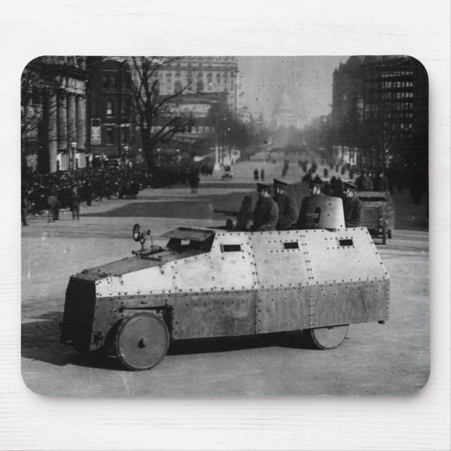 Alfombrilla De Ratón 27 de marzo de 1917:  La escuadrilla del vehículo (Frente)