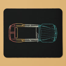 2.cv Deux Chevaux Rainbow Bluprint