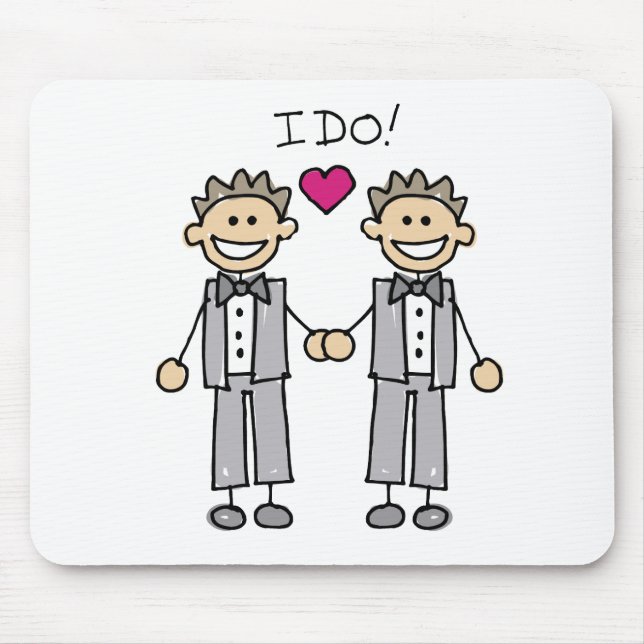 Alfombrilla De Ratón 2 Grooms (Frente)