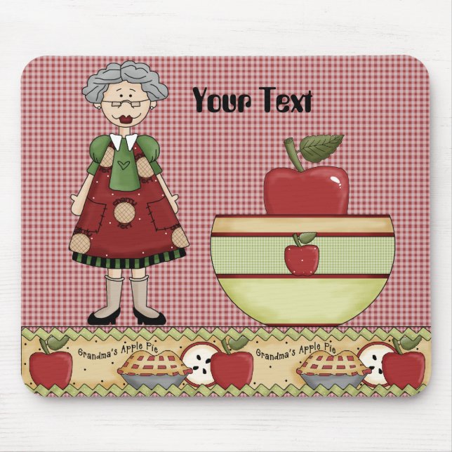 Alfombrilla De Ratón 2 Mousepad de la abuela (Frente)
