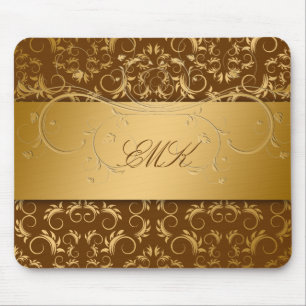 Alfombrilla De Ratón 311-Golden adivinan el mousepad marrón